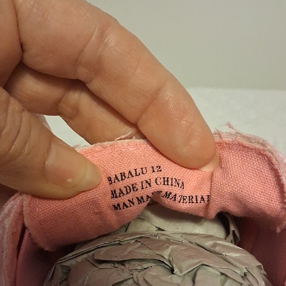 💖 Corky's Babalu Pink Slip-On Canvas Sneakers 💖 👟 Size 12 | Pre-Loved & Fabul - Picture 6 of 6